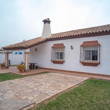 Encanto Y Relax En Con Jardin Y Barbacoa A Solo 800 M Del Mar * El Palmar (Andalucia)